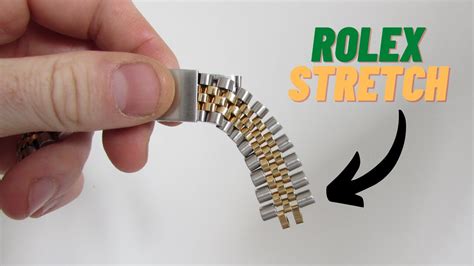 rolex armband stretch|Rolex bracelet replacement cost.